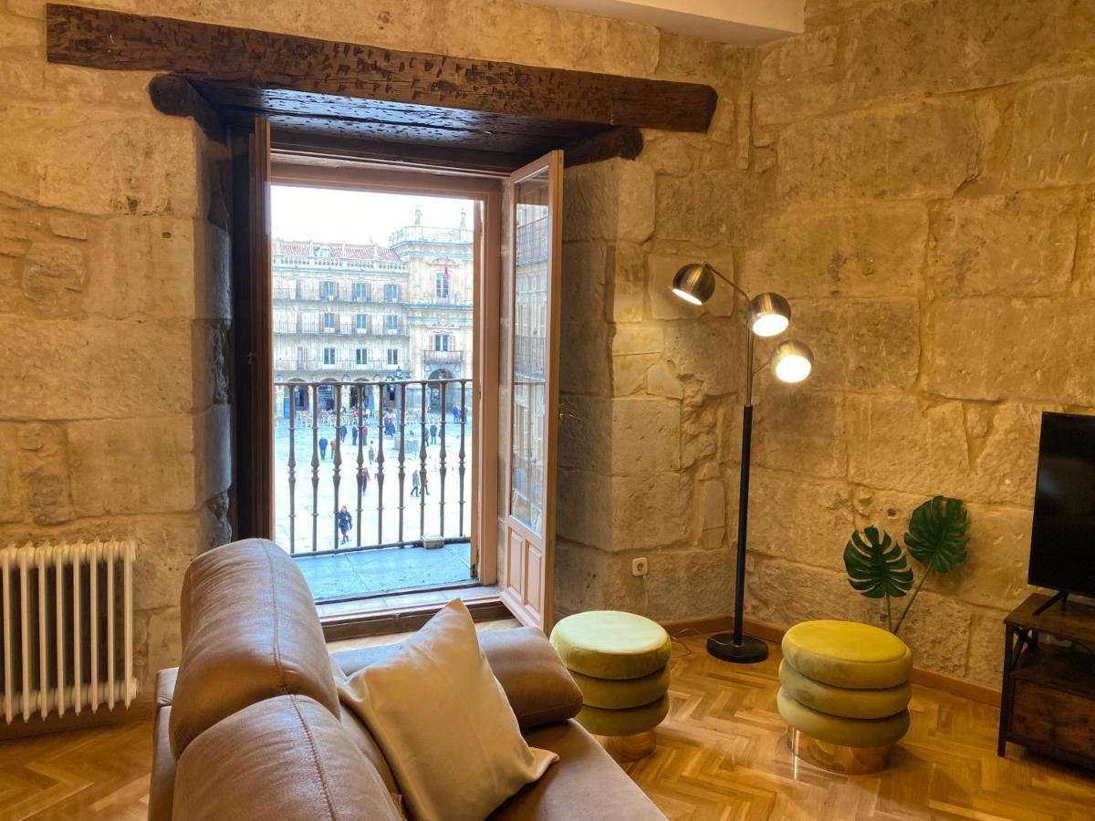 Apartamento Plaza Mayor Salamanca Con 2 Balcones A La Misma Plaza Mayor Exterior photo