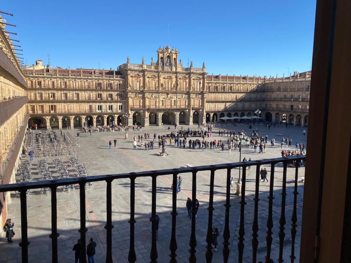 Apartamento Plaza Mayor Salamanca Con 2 Balcones A La Misma Plaza Mayor Exterior photo